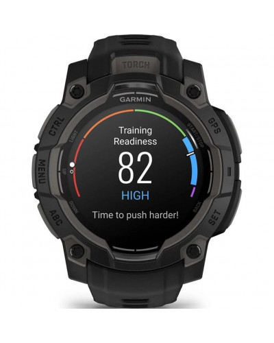 Смарт-годинник Garmin Instinct 3 45mm AMOLED Black with Black Band (010-02936-00/40)