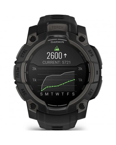 Смарт-годинник Garmin Instinct 3 45mm AMOLED Black with Black Band (010-02936-00/40)