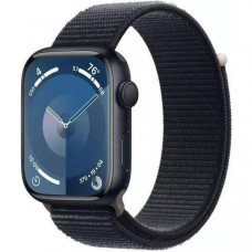 Смарт-годинник Apple Watch Series 9 GPS 45mm Midnight Aluminum Case w. Midnight S. Loop (MR9C3)