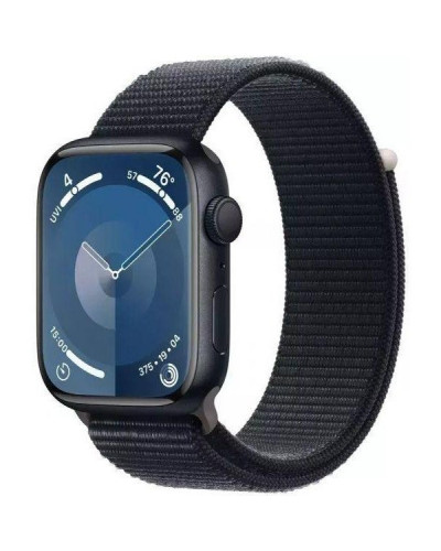 Смарт-годинник Apple Watch Series 9 GPS 45mm Midnight Aluminum Case w. Midnight S. Loop (MR9C3)