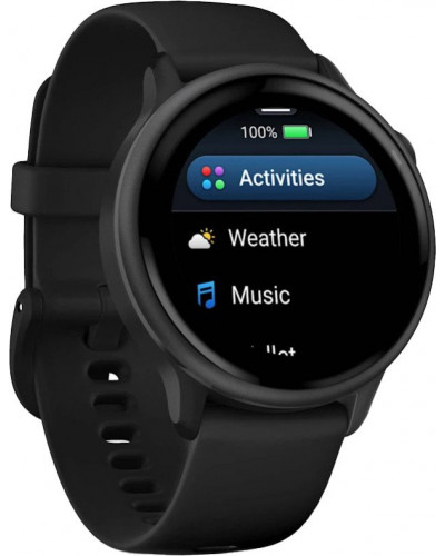 Смарт-часы Garmin Vivoactive 6 Slate with Black Band (010-02985-00)