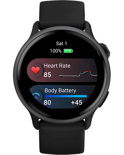 Смарт-часы Garmin Vivoactive 6 Slate with Black Band (010-02985-00)