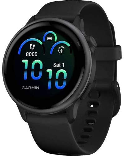 Смарт-часы Garmin Vivoactive 6 Slate with Black Band (010-02985-00)