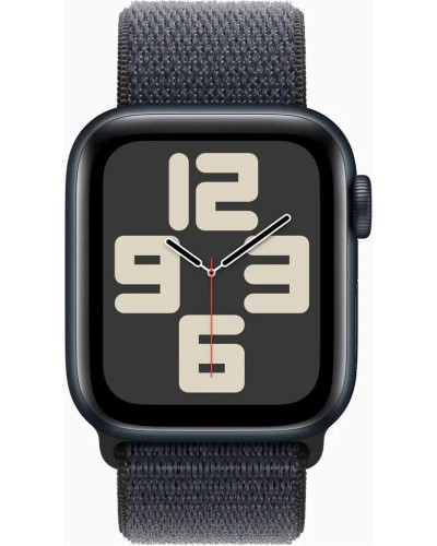 Смарт-годинник Apple Watch SE 2 GPS + Cellular 40mm Midnight Aluminum Case w. Ink Sport Loop (MXFQ3/MXGA3)