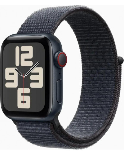 Смарт-годинник Apple Watch SE 2 GPS + Cellular 40mm Midnight Aluminum Case w. Ink Sport Loop (MXFQ3/MXGA3)