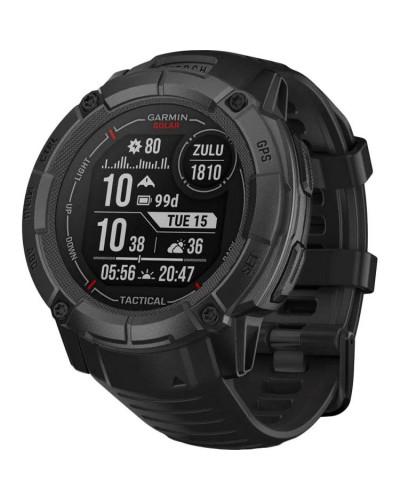 Смарт-годинник Garmin Instinct 2X Solar - Tactical Edition Black (010-02805-13/03/74)