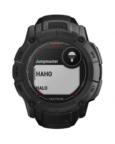 Смарт-годинник Garmin Instinct 2X Solar - Tactical Edition Black (010-02805-13/03/74)