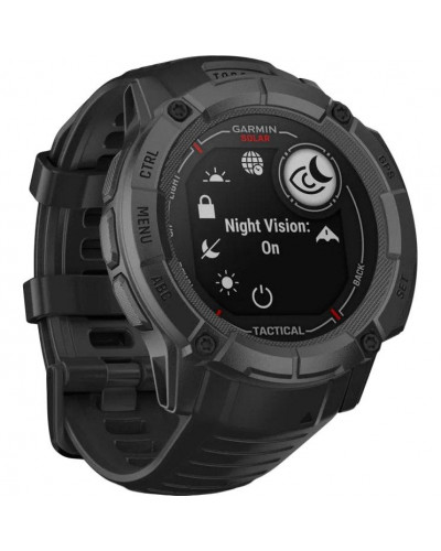 Смарт-годинник Garmin Instinct 2X Solar - Tactical Edition Black (010-02805-13/03/74)