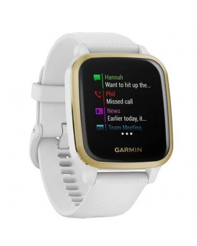 Смарт-часы Garmin Venu Sq White/Light Gold (010-02427-11)