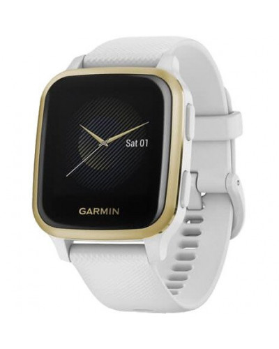 Смарт-годинник Garmin Venu Sq White/Light Gold (010-02427-11)