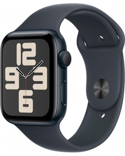 Смарт-годинник Apple Watch SE 2 GPS 44mm Midnight Aluminium Case w. Midnight Sport Band - M/L (MXEK3)