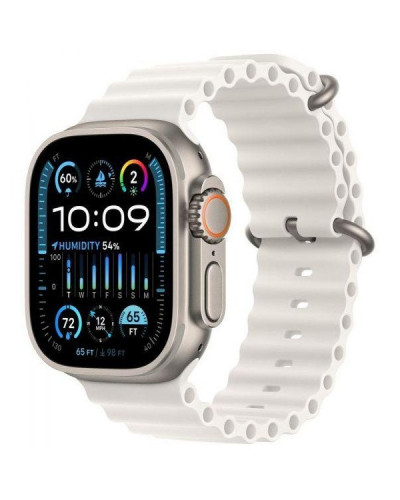 Смарт-годинник Apple Watch Ultra 2 GPS + Cellular 49mm Titanium Case with White Ocean Band (MREJ3)