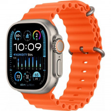 Смарт-годинник Apple Watch Ultra 2 GPS + Cellular 49mm Titanium Case with Orange Ocean Band (MREH3)