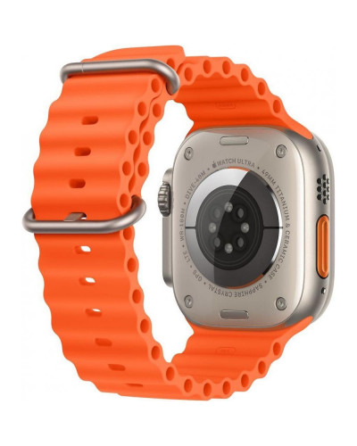 Смарт-годинник Apple Watch Ultra 2 GPS + Cellular 49mm Titanium Case with Orange Ocean Band (MREH3)