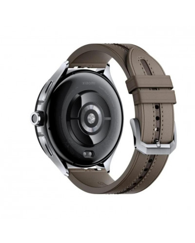 Смарт-годинник Xiaomi Watch 2 Pro Bluetooth Silver Case with Brown Leather Strap (BHR7216GL)