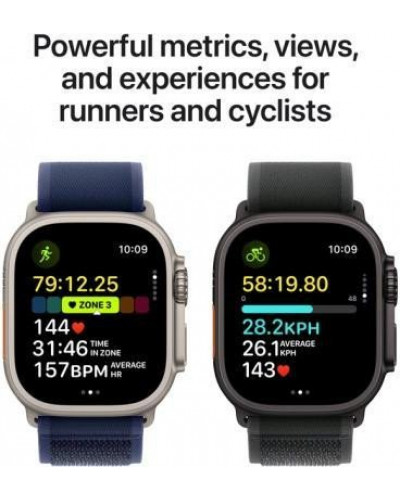 Смарт-годинник Apple Watch Ultra 2 GPS + Cellular 49mm Natural Titan. Case w. Tan Alpine Loop - Medium (MX4F3)