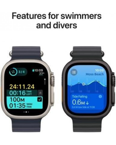Смарт-годинник Apple Watch Ultra 2 GPS + Cellular 49mm Natural Titan. Case w. Tan Alpine Loop - Medium (MX4F3)