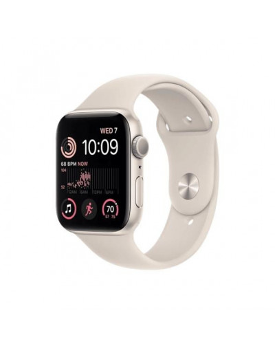 Смарт-годинник Apple Watch SE 2 GPS + Cellular 44mm Starlight Alu. Case w. Starlight S. Band S/M (MRGT3/MXG73/MXGT3)