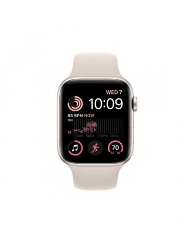 Смарт-годинник Apple Watch SE 2 GPS + Cellular 44mm Starlight Alu. Case w. Starlight S. Band S/M (MRGT3/MXG73/MXGT3)