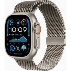 Смарт-годинник Apple Watch Ultra 2 GPS + Cellular 49mm Natural Titanium Case w. N. Titanium Milanese Loop - M (MX5R3)