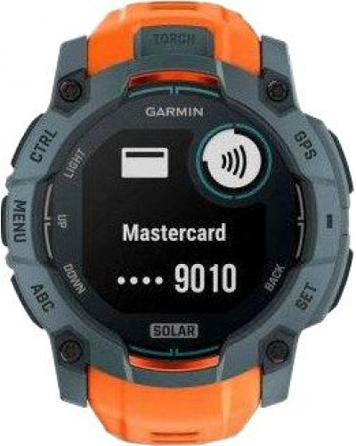 Смарт-годинник Garmin Instinct 3 50mm Solar Twilight with Solstice Band (010-02935-01)