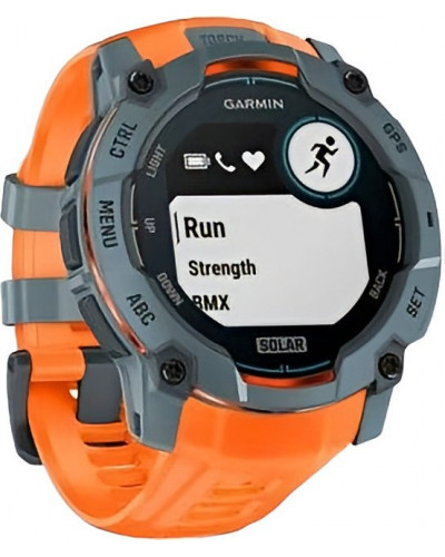 Смарт-годинник Garmin Instinct 3 50mm Solar Twilight with Solstice Band (010-02935-01)
