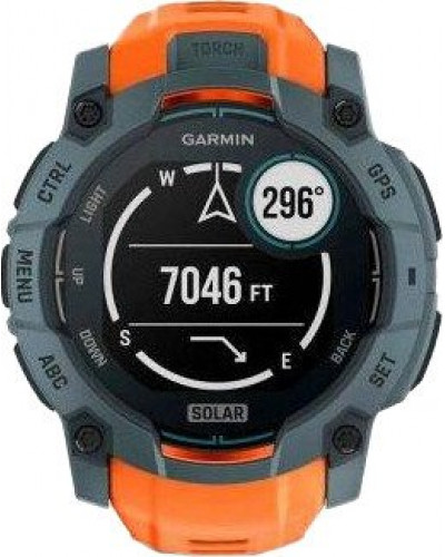 Смарт-годинник Garmin Instinct 3 50mm Solar Twilight with Solstice Band (010-02935-01)