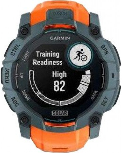 Смарт-годинник Garmin Instinct 3 50mm Solar Twilight with Solstice Band (010-02935-01)