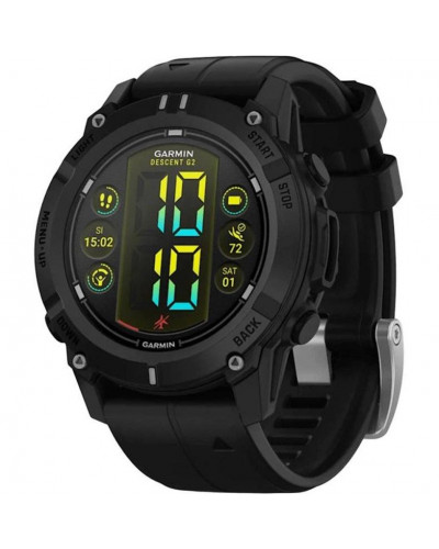 Смарт-годинник Garmin Descent G2 Black with Black Band (010-02986-00)