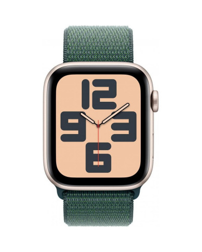 Смарт-годинник Apple Watch SE 2 GPS 44mm Starlight Aluminium Case w. Lake Green Sport Loop (MXEW3)
