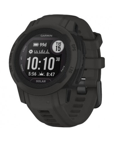 Смарт-годинник Garmin Instinct 2S Solar Graphite (010-02564-10)