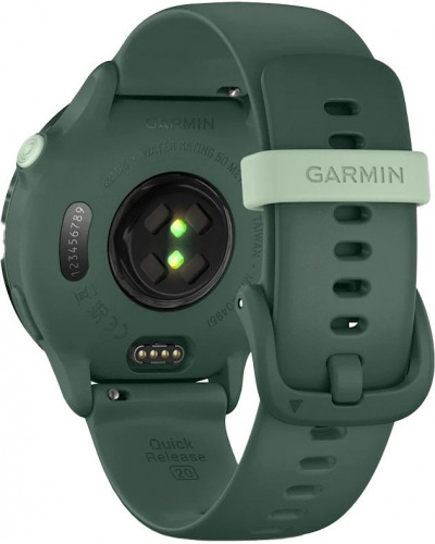 Смарт-годинник Garmin Vivoactive 6 Metallic Jasper Green with Jasper Green Band (010-02985-02)