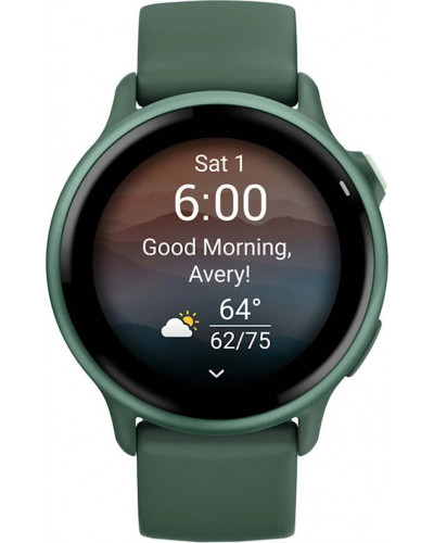 Смарт-годинник Garmin Vivoactive 6 Metallic Jasper Green with Jasper Green Band (010-02985-02)