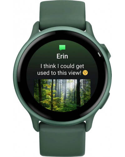Смарт-годинник Garmin Vivoactive 6 Metallic Jasper Green with Jasper Green Band (010-02985-02)