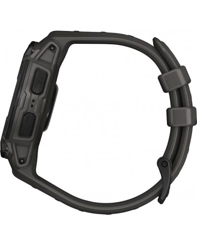 Смарт-годинник Garmin Instinct E 45mm Black with Charcoal Band (010-02933-00/13)