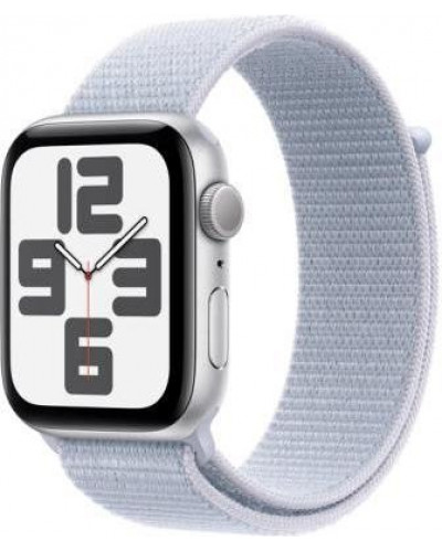 Смарт-годинник Apple Watch SE 2 GPS 44mm Silver Aluminium Case w. Blue Cloud Sport Loop (MXET3)