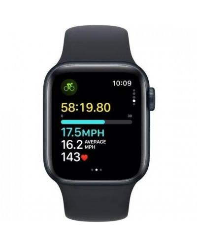Смарт-годинник Apple Watch SE 2 GPS + Cellular 40mm Midnight Alu. Case w. Midnight S. Band - S/M (MRG73/MXFR3/MXGC3)