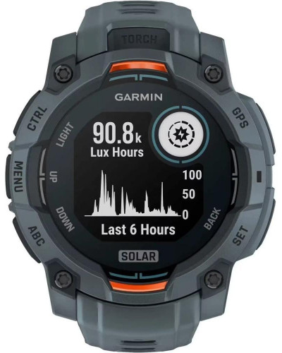 Смарт-годинник Garmin Instinct 3 45mm Solar Twilight with Twilight Band (010-02934-01)