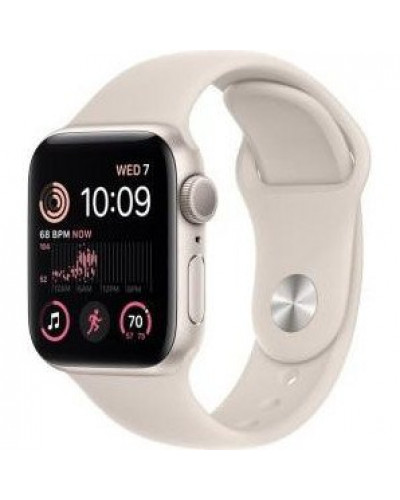 Смарт-годинник Apple Watch SE 2 GPS 40mm Starlight Aluminum Case with Starlight Sport Band (MNJP3)