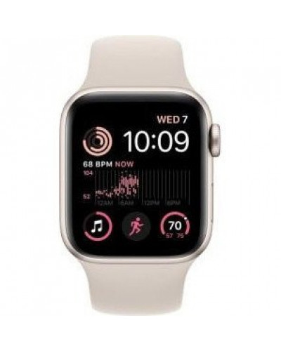 Смарт-годинник Apple Watch SE 2 GPS 40mm Starlight Aluminum Case with Starlight Sport Band (MNJP3)
