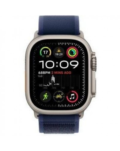 Смарт-годинник Apple Watch Ultra 2 GPS + Cellular 49mm Natural Titan. Case w. Blue Trail Loop - S/M (MX4J3)