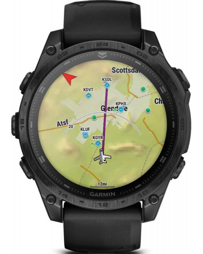 Смарт-годинник Garmin tactix 8 - 51 mm Solar Elite Includes Applied Ballistics Elite Solver (010-03407-10/11)