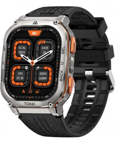 Смарт-годинник KOSPET Tank M3 Ultra Metal Silver