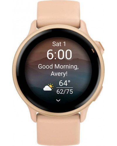 Смарт-часы Garmin Vivoactive 6 Metallic Pink Dawn with Pink Dawn Band (010-02985-03)