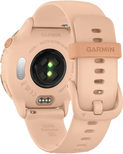 Смарт-часы Garmin Vivoactive 6 Metallic Pink Dawn with Pink Dawn Band (010-02985-03)