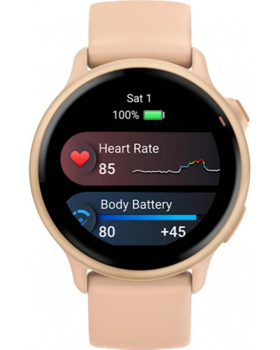 Смарт-часы Garmin Vivoactive 6 Metallic Pink Dawn with Pink Dawn Band (010-02985-03)