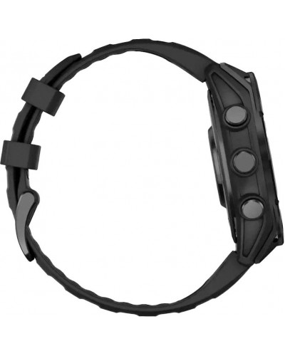 Смарт-годинник Garmin Fenix 8 47mm AMOLED Slate Gray with Black Silicone Band (010-02904-00/09)
