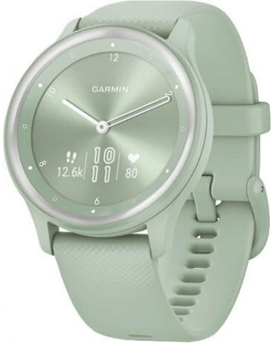 Смарт-годинник Garmin Vivomove Sport Cool Mint Case and S. Band w. Silver Accents (010-02566-03)