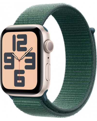 Смарт-годинник Apple Watch SE 2 GPS 40mm Starlight Aluminium Case w. Lake Green Sport Loop (MXEH3)