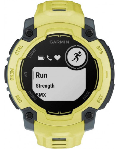 Смарт-годинник Garmin Instinct E 45mm Electric Lime with Electric Lime Band (010-02933-01)